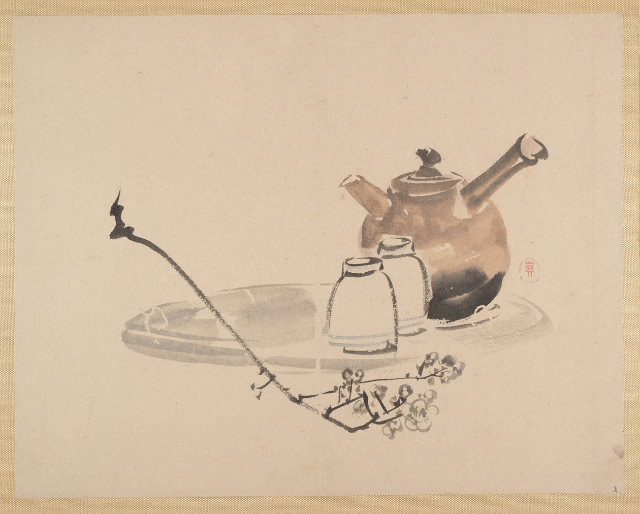 Painting by Zeshin Shibata