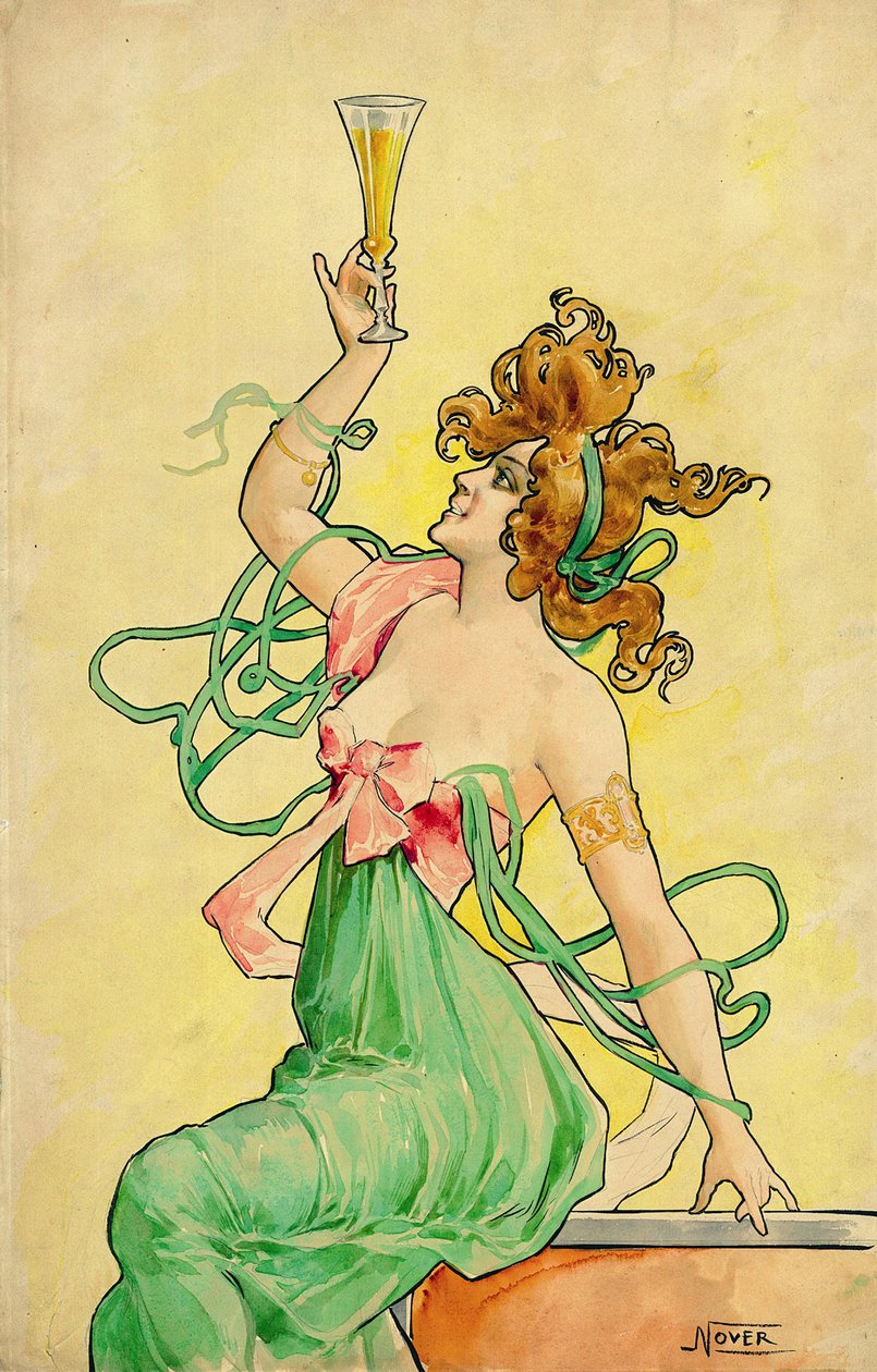 Mucha Absinthe Decorative Picture Absinthe Robette Original Retro