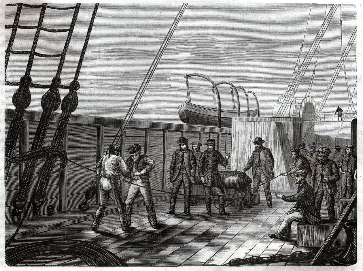 Telegraphic Undersea Cable by Frederick (attr. to) Barnard