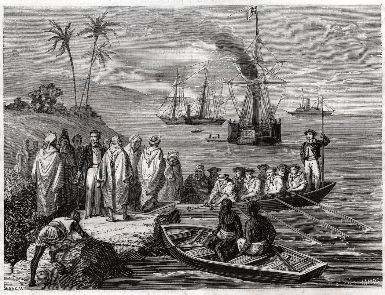 Telegraphic Undersea Cable by Frederick (attr. to) Barnard