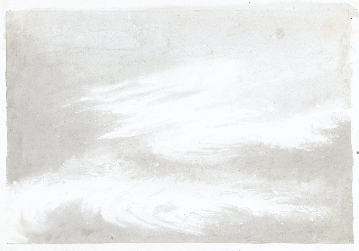 Cloud Study by Luke Howard, c 1808-1811 by Frederick (attr. to) Barnard