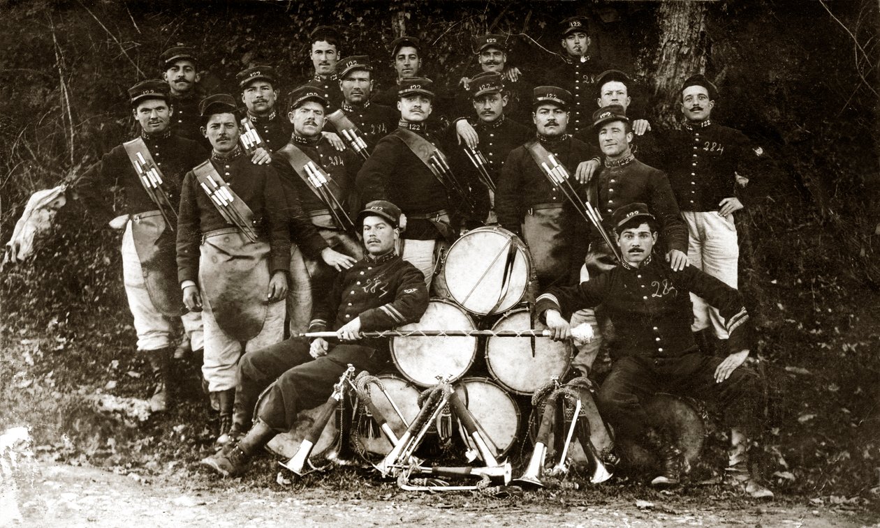 Fanfare of the 122nd French infantry regiment during the First World War by . .