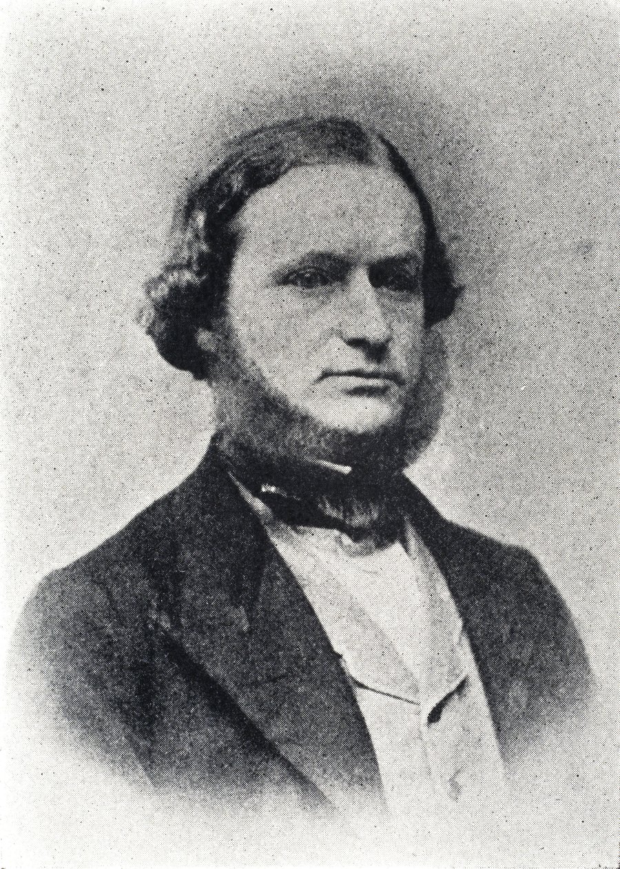 Gustav Kirchhoff, German physicist, c 1860s by Frederick (attr. to) Barnard