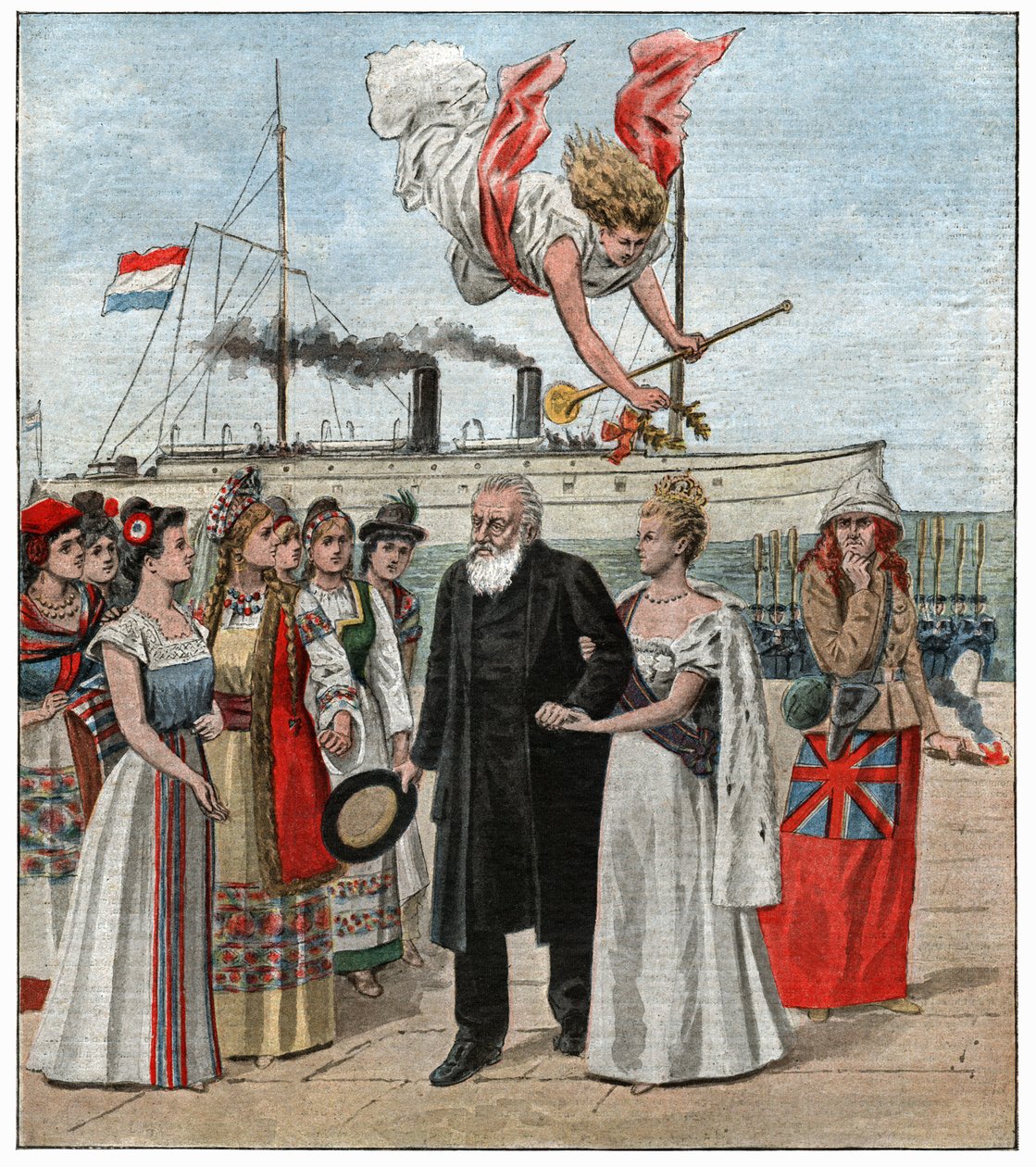 Paul Kruger in Europe by . .