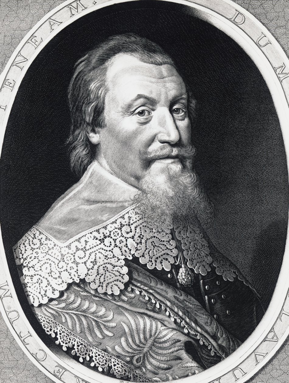 Portrait of Axel Gustafsson Oxenstierna, Lord High Chancellor of Sweden by William Walcutt