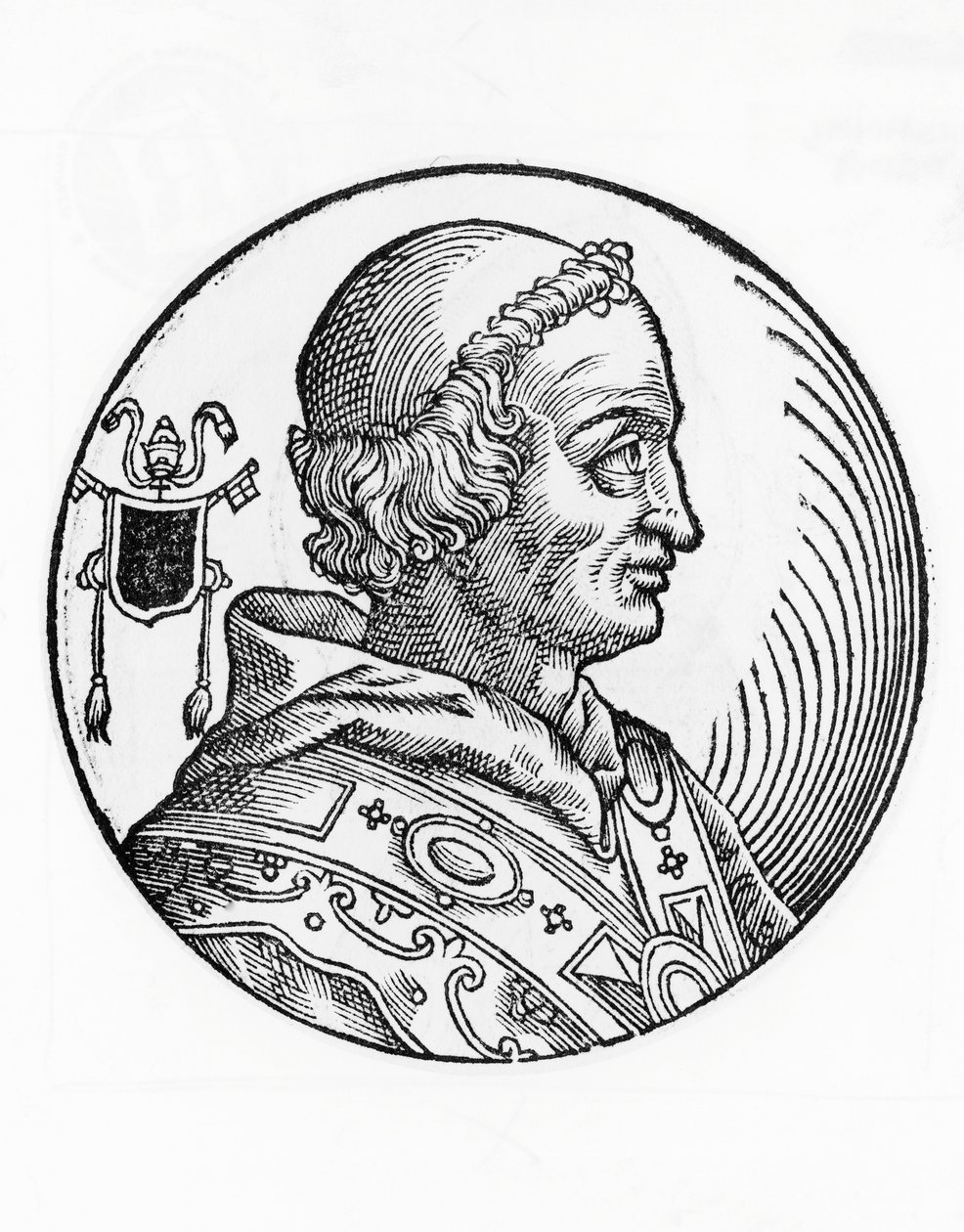 Portrait of John V, 82nd Pope of Catholic Church by William Walcutt