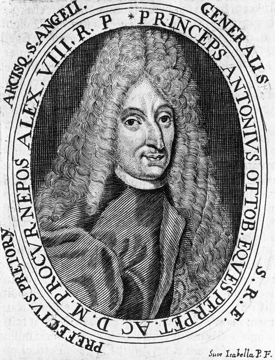 Portrait of Prince Antonio Ottoboni, general of papal army by William Walcutt