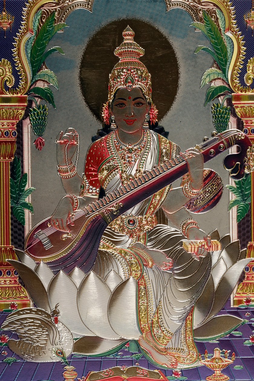 Saraswati painting new arrivals