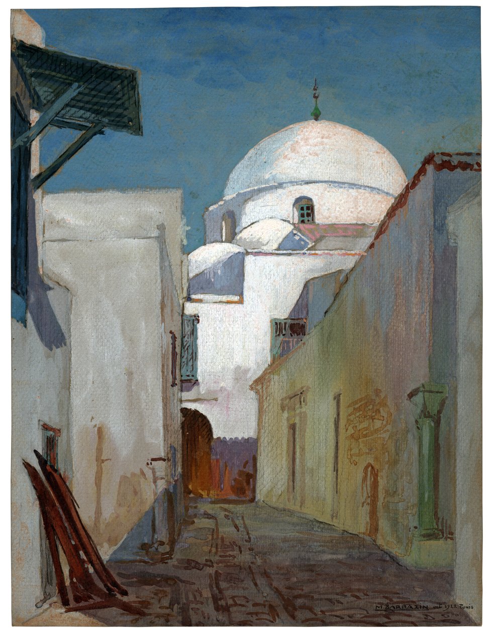 Sidi Mahrez Mosque, Tunis by . .