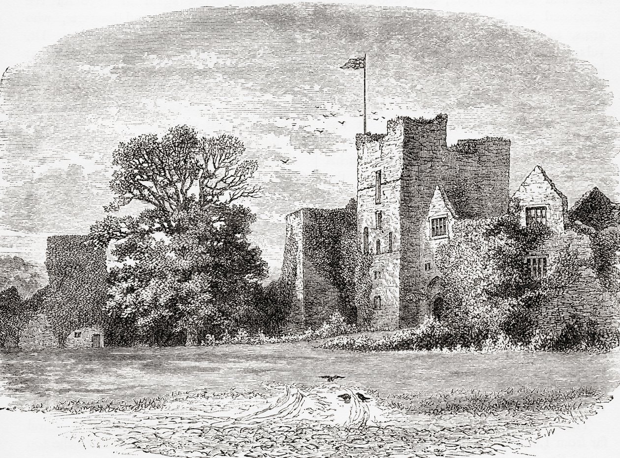 The Great Tower, Ludlow Castle by . .