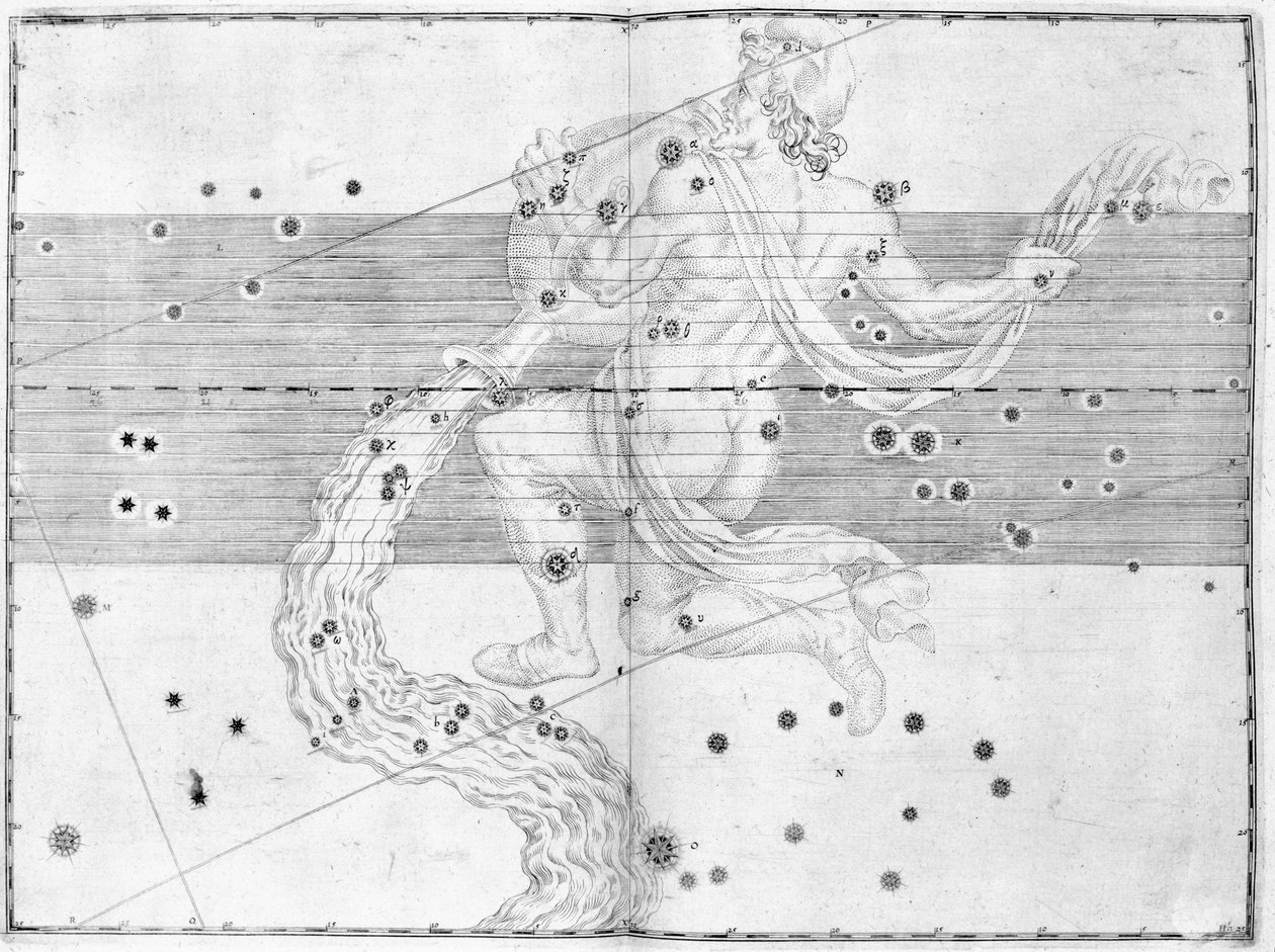 The constellation Aquarius by Frederick (attr. to) Barnard