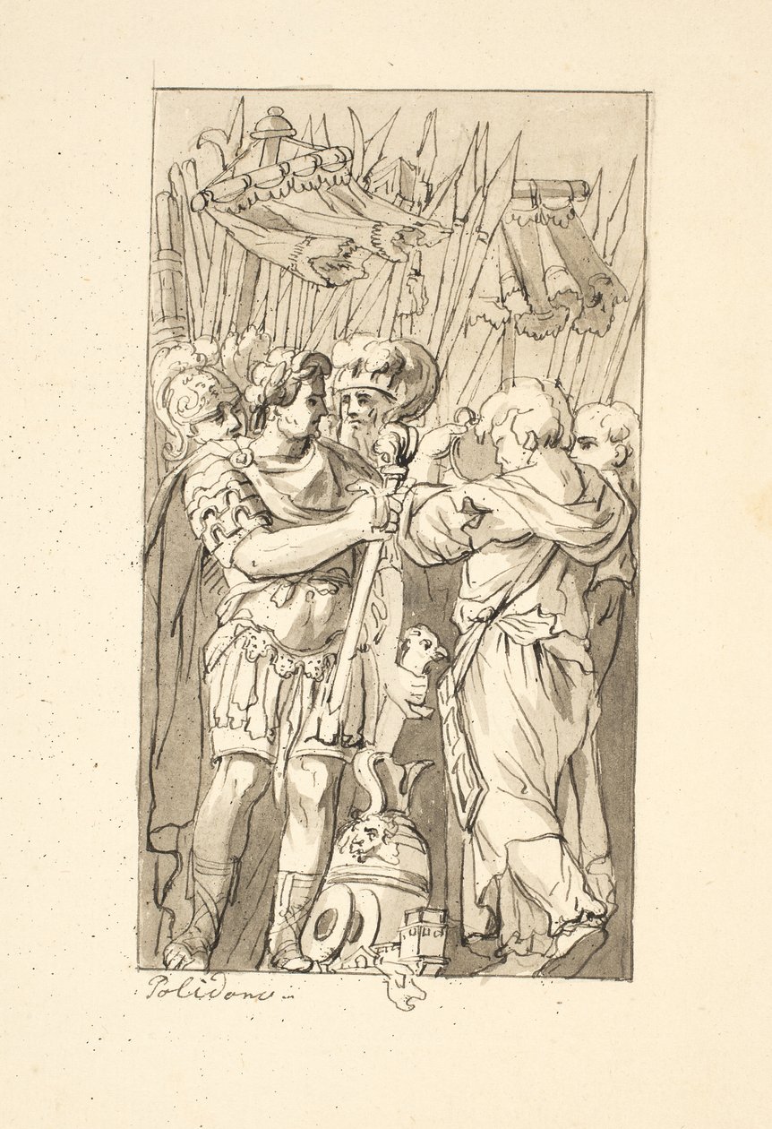 Scene from Roman History by after Polidoro da Caravaggio
