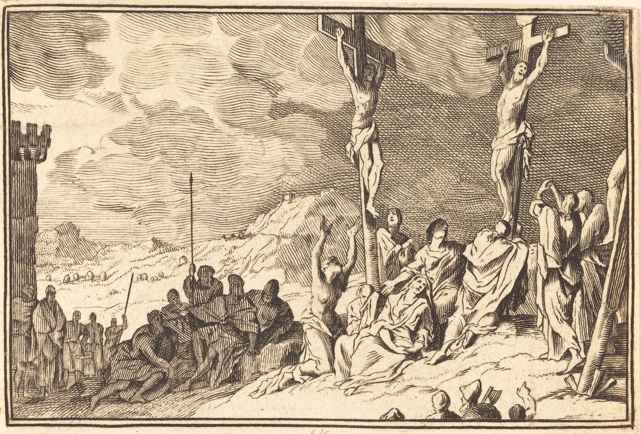 Christ Dying on the Cross by after Sébastien Le Clerc I