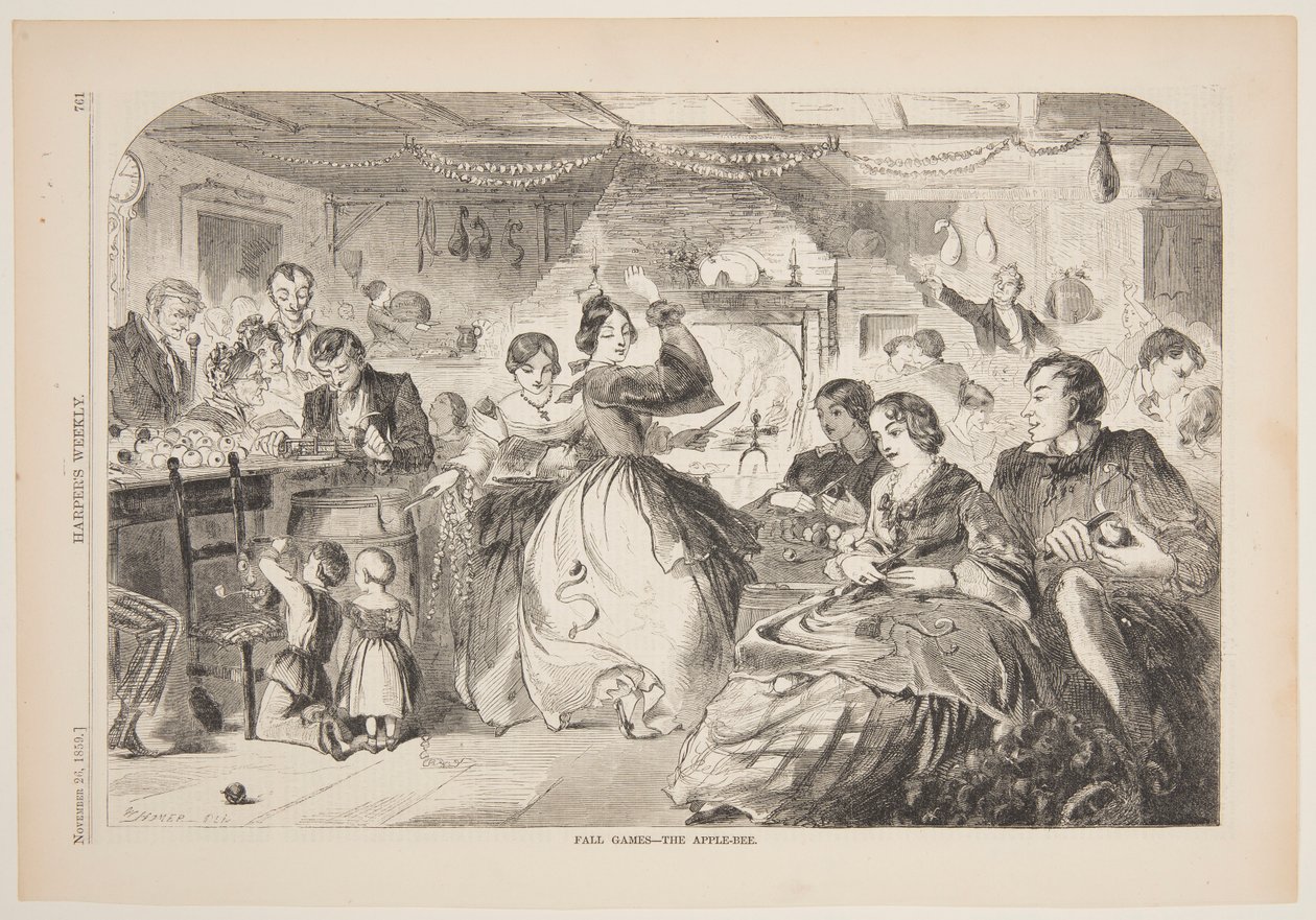 Fall Games – The Apple-Bee by Winslow Homer