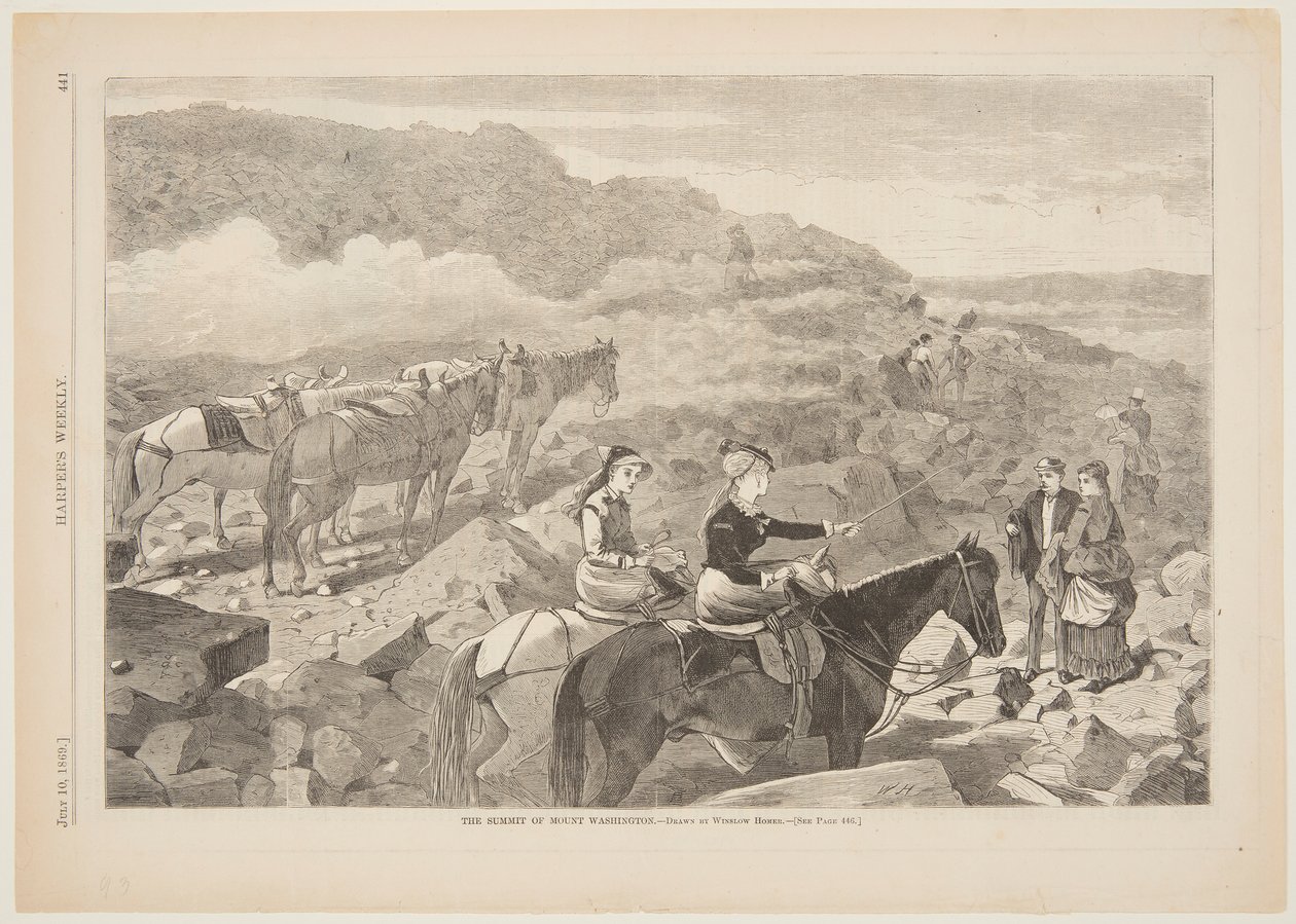 The Summit of Mount Washington by Winslow Homer