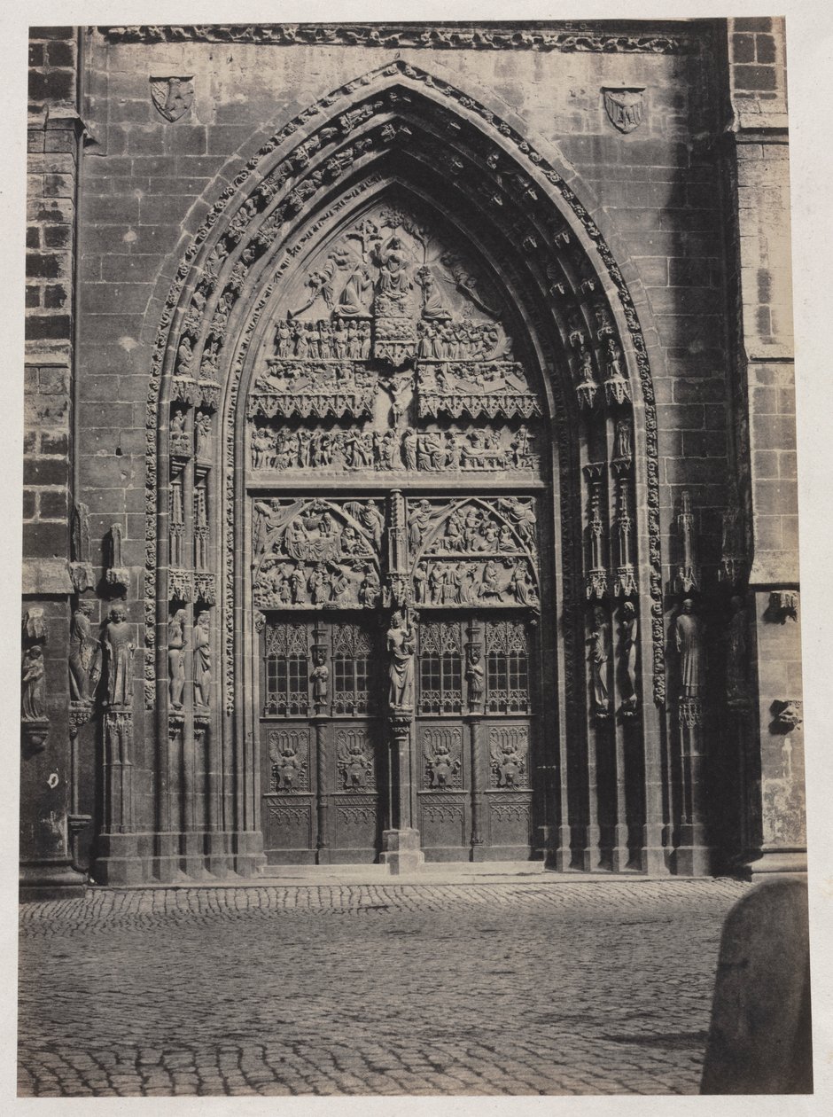 Entrance, St. Lorenz Cathedral, Nuremberg by attributed to Schrag