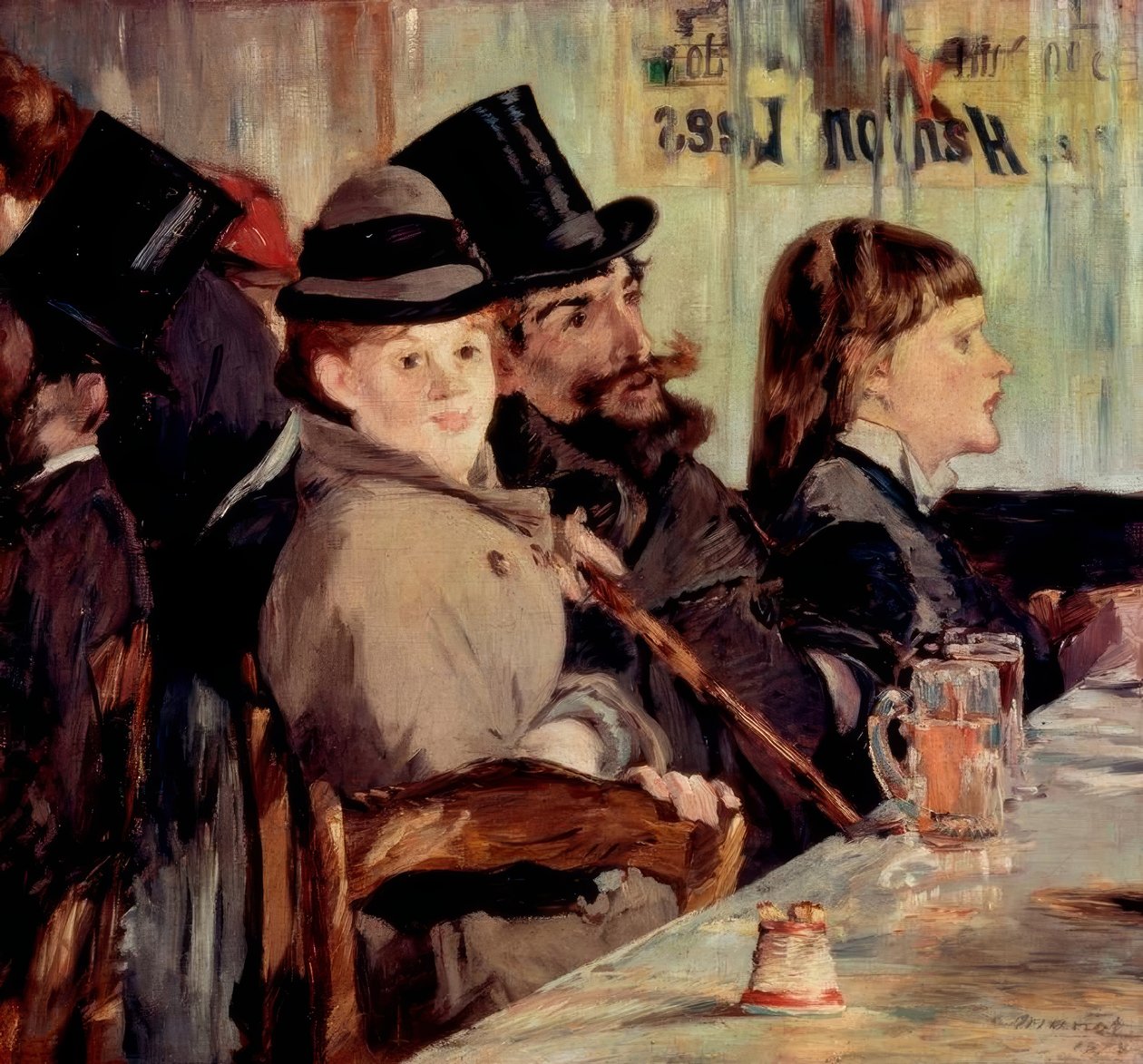 At the Cafe by Édouard Manet