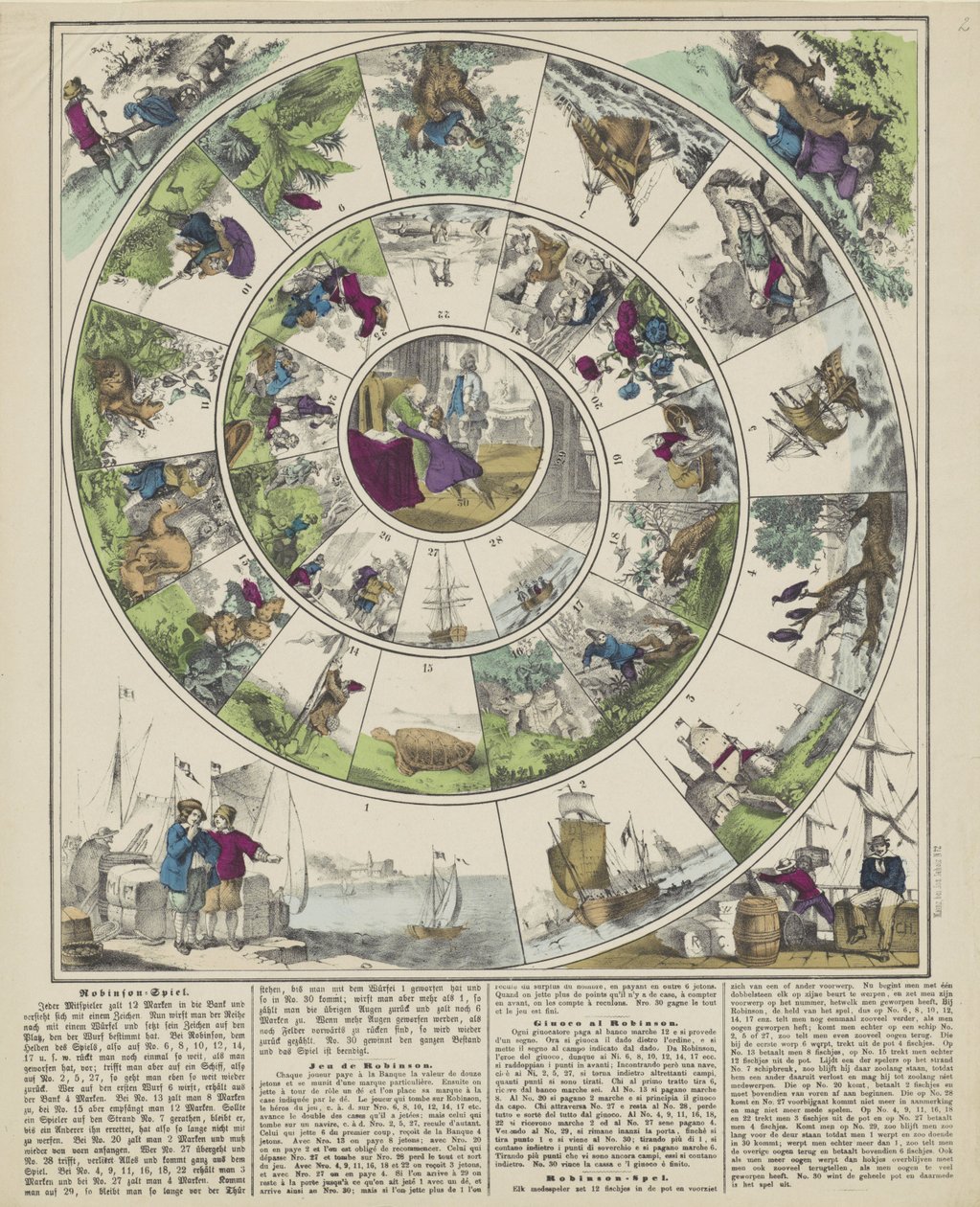 Robinson Game by firma Joseph Scholz