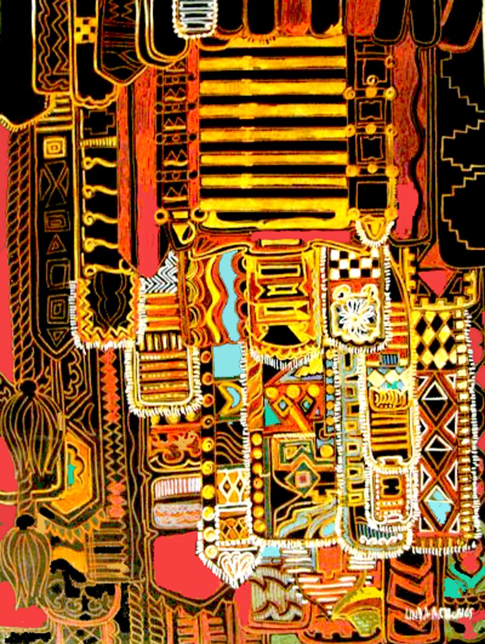 Aboriginal Motif, 2014 by linda arthurs