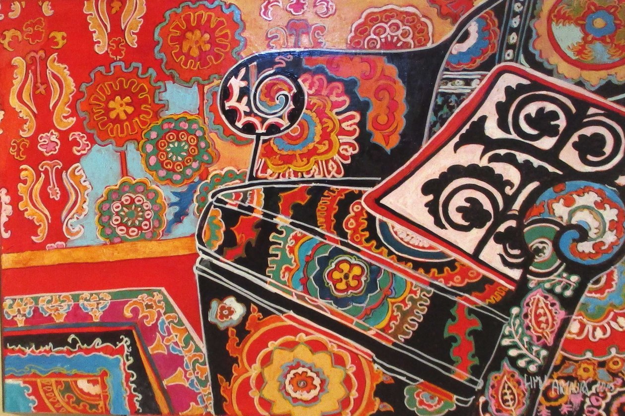 Suzani Decor, 2016 by linda arthurs