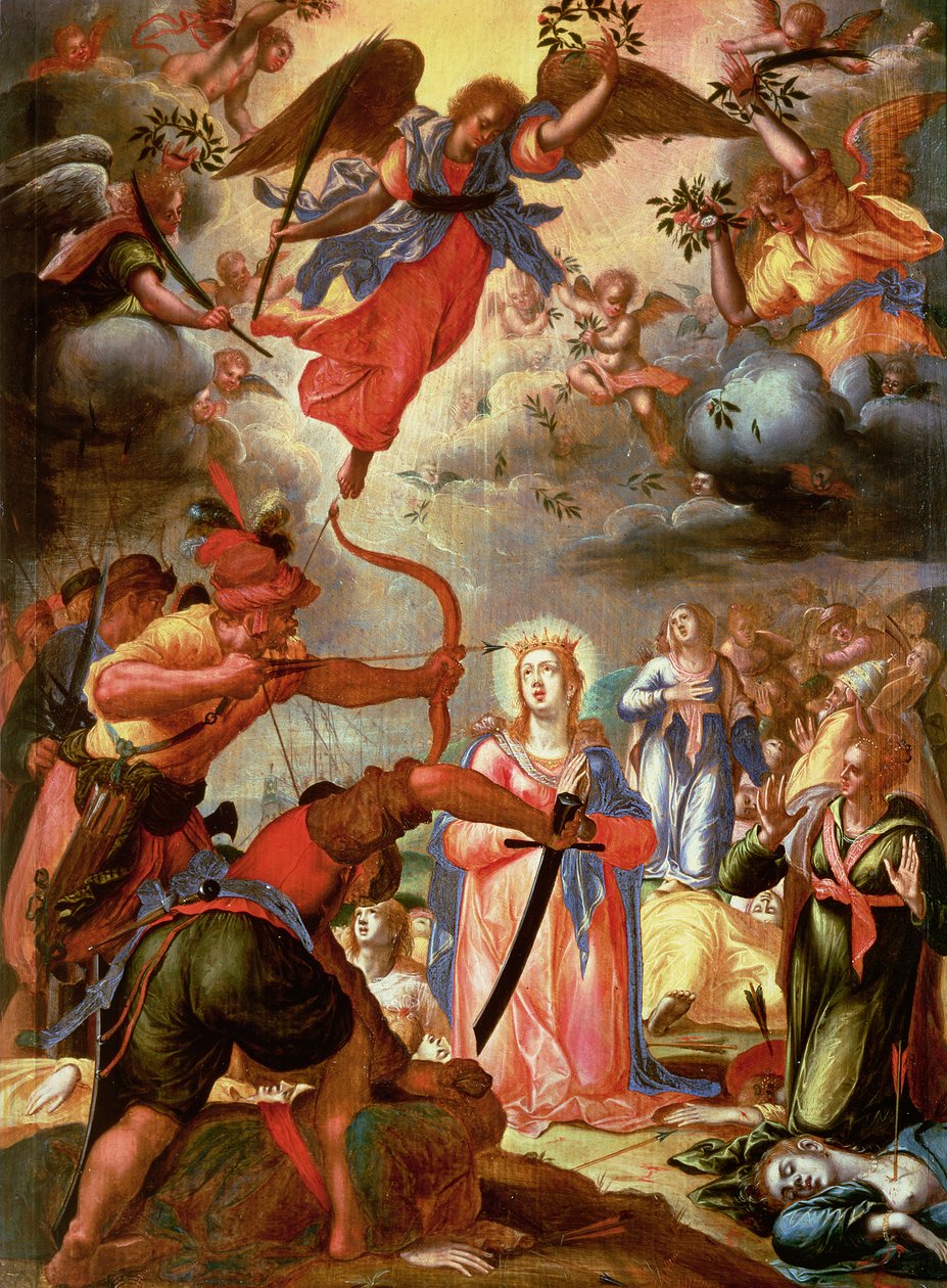 The Martyrdom of St. Ursula by or Wit, Peter Witte