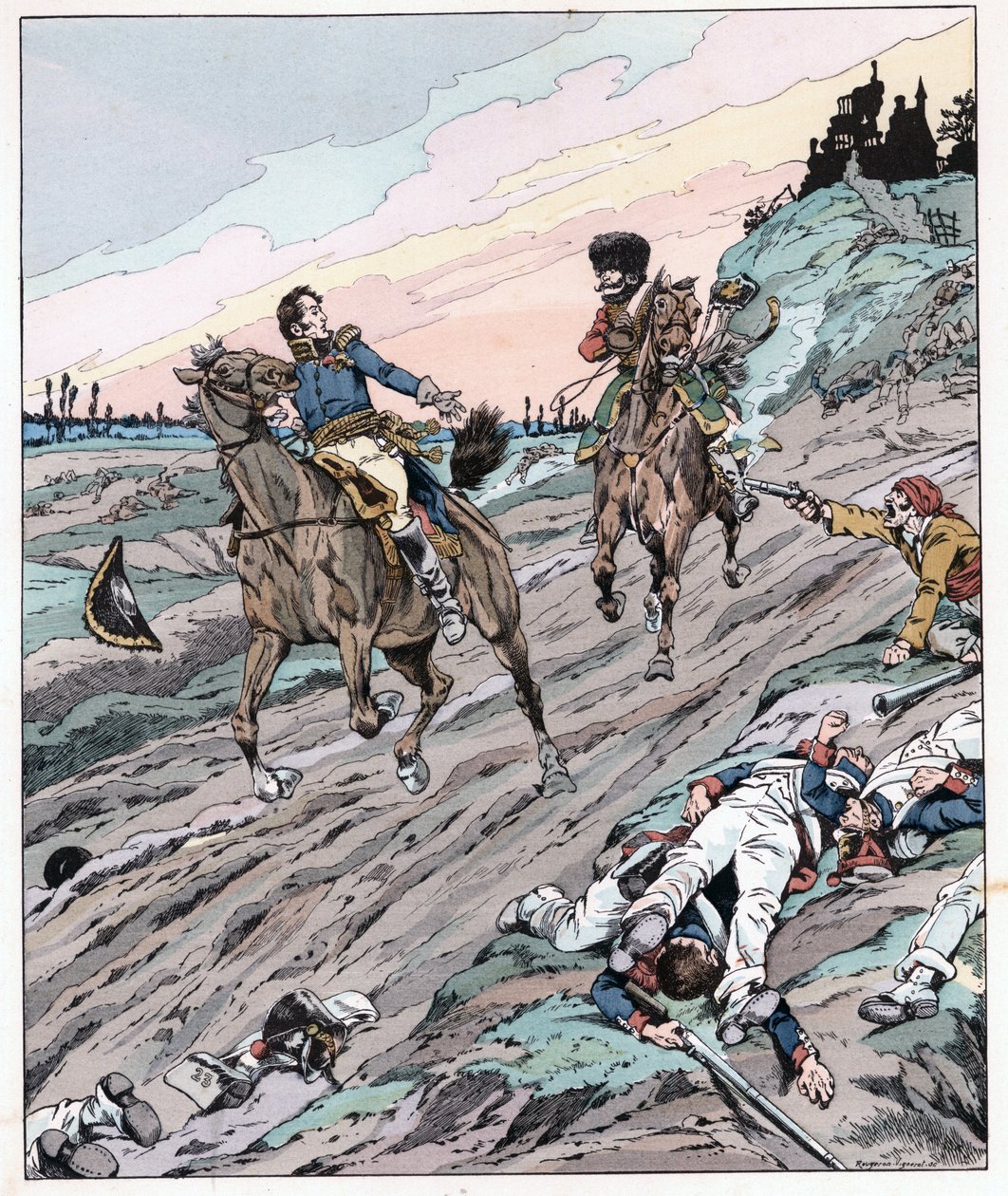 Give him still to drink the words of General Hugo by pseudonym for Onfray de Breville Jacques Job