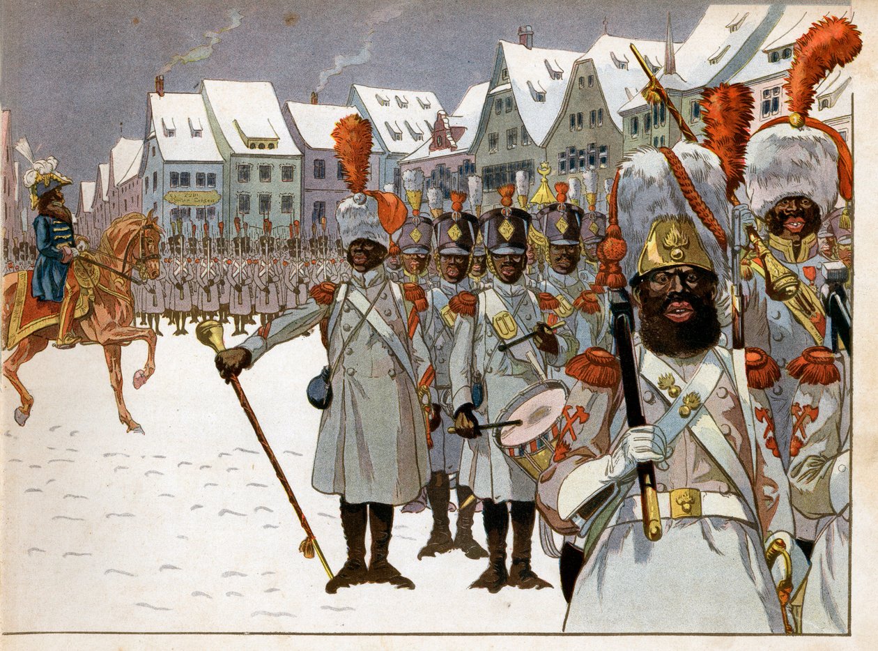 Joachim Murat rescued the command of the army after the Emperor left Russia (Engraving) by pseudonym for Onfray de Breville Jacques Job