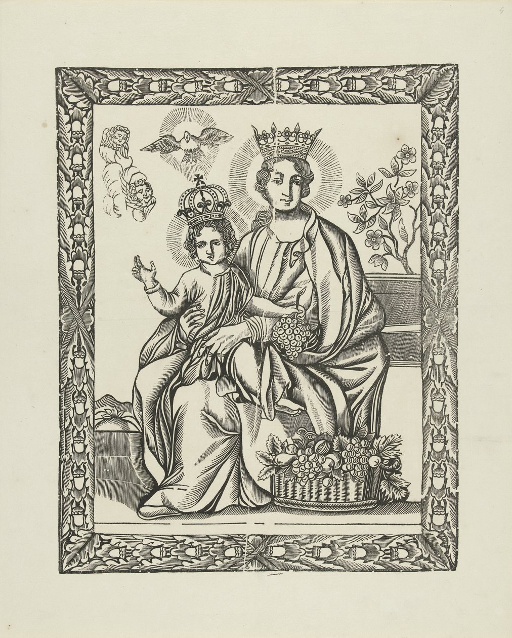 Mary with Child by van der Haeghen