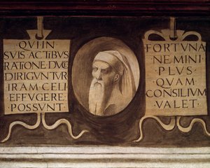 Detail of the Maximes by Giorgione