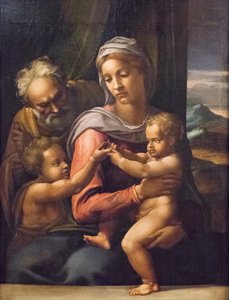Holy Family with St John the Baptist