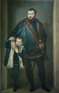 Portrait of Giuseppe da Porto with His Son Adriano