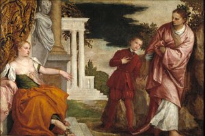 Young Man Between Virtue and Vice by Veronese