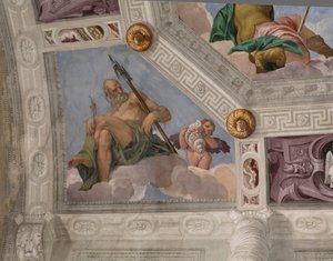 Paolo Caliari Known as Veronese, Fresco, Villa Barbaro, Maser, Italy