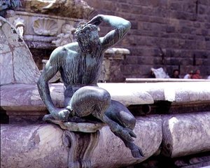 The Fountain of Neptune (detail)