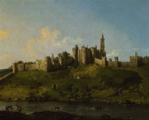 A view of Alnwick Castle