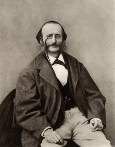 Jacques Offenbach (1819-1880) born Jakob Levy Eberst Offenbach at Cologne. German-born French opera-comique composer and conductor