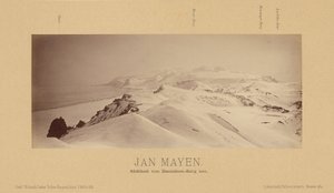 Jan Mayen, Southern Part from Danielsen-Berg by (Linienschiffs Lieutenant) Richard Basso