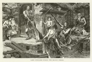 Lake Dwellers during the Bronze Period by (after) American School