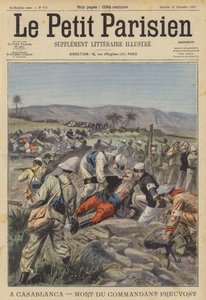 The Death of Commandant Jean Marie Alexis Preuvost at Casablanca, Morocco