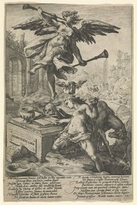 Fame and History, after 1586 by (after) Dutch School