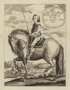 James II and VII, King of England, Scotland and Ireland, when Duke of York (etching) by (after) English School