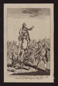 The Premier distributing the loaves and fishes to the labourers in His vineyard, May 9 by (after) English School