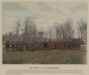 Forward, with the Bayonet! by (after) French Photographer