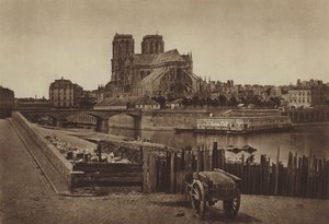 Apse of Notre-Dame by (after) French Photographer