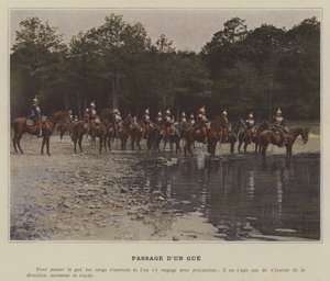 Crossing a Ford by (after) French Photographer