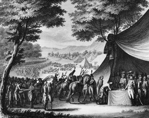 War of the French Revolution and anti-revolutionary movements: War of Vendee. Capitulation of the Vendee on February 17