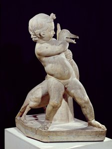 The Goose child, replica of an Hellenistic original attributed to Boethos (3rd BC)