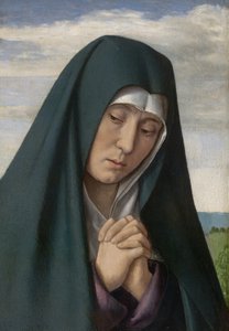 Fragment from Christ Carrying the Cross: Mourning Virgin by (fl.c.1483 c.1529) Master of Moulins