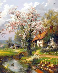 Landscape with Scenic Pathway