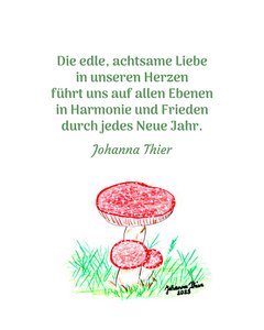 A Lucky Charm for All People of This World - Version 2 by Johanna Thier
